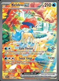 Keldeo ex 167/086 – White Flare (WHT), Pokémon card (English)