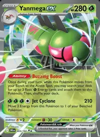 Yanmega ex 003/182 – Destined Rivals (DRI), Pokémon card (English)