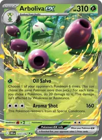 Arboliva ex 023/182 – Destined Rivals (DRI), Pokémon card (English)