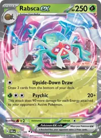 Rabsca ex 025/182 – Destined Rivals (DRI), Pokémon card (English)
