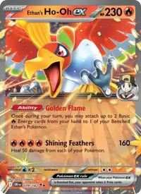 Ethan's Ho-Oh ex 039/182 – Destined Rivals (DRI), Pokémon card (English)