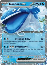 Dondozo ex 066/182 – Destined Rivals (DRI), Pokémon card (English)