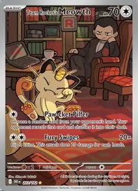 Team Rocket's Meowth 203/182 – Destined Rivals (DRI), Pokémon card (English)
