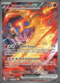 Team Rocket's Moltres ex 229/182 – Destined Rivals (DRI), Pokémon card (English)