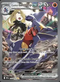 Cynthia's Garchomp ex 232/182 – Destined Rivals (DRI), Pokémon card (English)