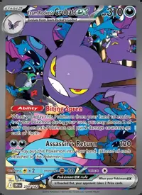 Team Rocket's Crobat ex 234/182 – Destined Rivals (DRI), Pokémon card (English)