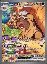 Arven's Mabosstiff ex 235/182 – Destined Rivals (DRI), Pokémon card (English)
