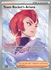 Team Rocket's Ariana 237/182 – Destined Rivals (DRI), Pokémon card (English)