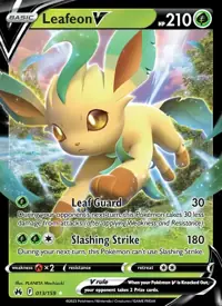 Leafeon V 013/159 – Crown Zenith (CRZ), Pokémon card (English)