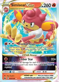 Simisear VSTAR 023/159 – Crown Zenith (CRZ), Pokémon card (English)