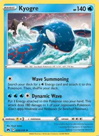 Kyogre 036/159 – Crown Zenith (CRZ), Pokémon card (English)