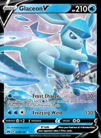Glaceon V 038/159 – Crown Zenith (CRZ), Pokémon card (English)