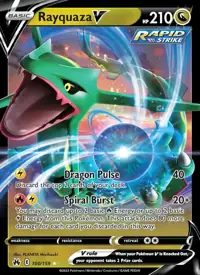 Rayquaza V 100/159 – Crown Zenith (CRZ), Pokémon card (English)