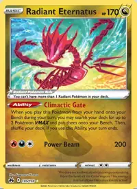 Radiant Eternatus 105/159 – Crown Zenith (CRZ), Pokémon card (English)