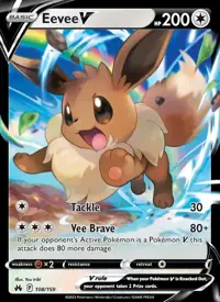 Eevee V 108/159 – Crown Zenith (CRZ), Pokémon card (English)