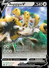 Regigigas V 113/159 – Crown Zenith (CRZ), Pokémon card (English)