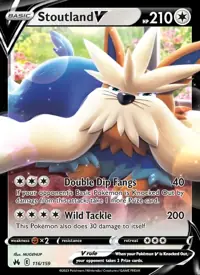 Stoutland V 116/159 – Crown Zenith (CRZ), Pokémon card (English)